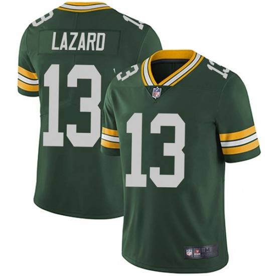 Men's Green Bay Packers #13 Allen Lazard Green NFL Vapor Untouchable Limited Stitched Jersey Men's Green Bay Packers #13 Allen Lazard Green NFL Vapor Untouchable Limited Stitched Jersey
